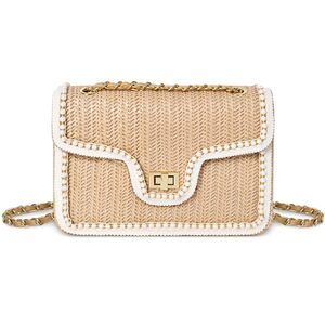 8161 Straw Crossbody Bags , Summer Fashion Straw Purses and Handbags